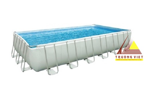 Bể bơi di động khung kim loại 5,1m X 9,6m